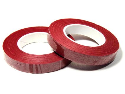 Floristická cukrářská páska - Cake Masters - červená