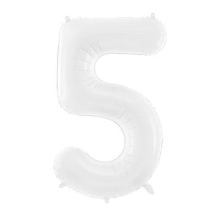 0020825 foliova cislice bila 5 86 cm 600