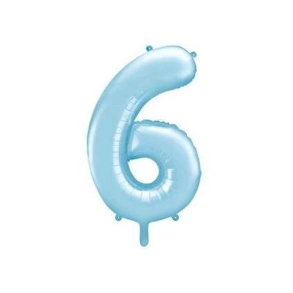 0008307 foliova cislice modra 6 86 cm 600