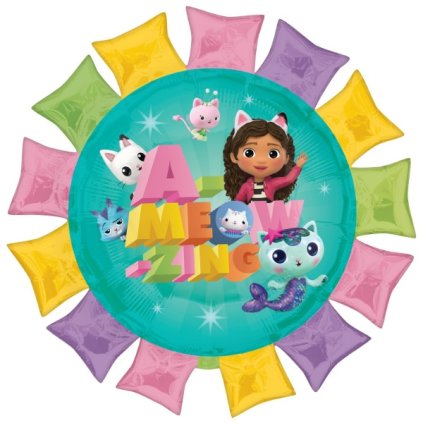 0030564 foliovy balonek gabinin kouzelny domek gabbys dollhouse 68 x 68 cm 600