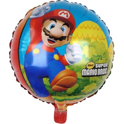322510 foliovy balonek mario 46cm cakesicq