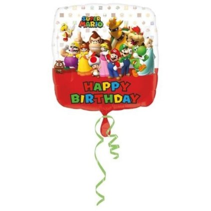 0012079 foliovy balonek super mario happy birthday 43 cm 600