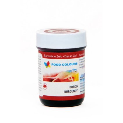46436 food colours gelova barva burgundy bordo 35 g