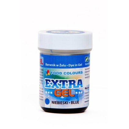 37668 food colours gelova barva extra blue extra modra 35 g