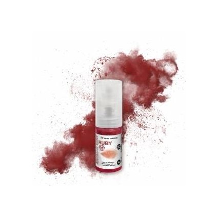 346802 food colours trpytky v rozprasovaci ruby metallic dust 5 g