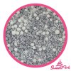 323317 sweetart cukrove zdobeni white silver sprinkle mix 80 g