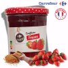 Džem Carrefour z jahod se třtinovým cukrem 370 g