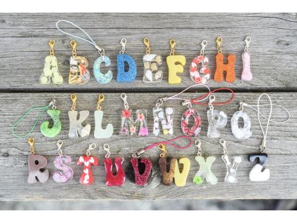 Přívěsky Mini Písmenka