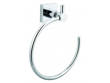 Kruhový držák na ručník tesa® Hukk (Barva chrom, Rozměr 200mm x 70mm x 177mm)