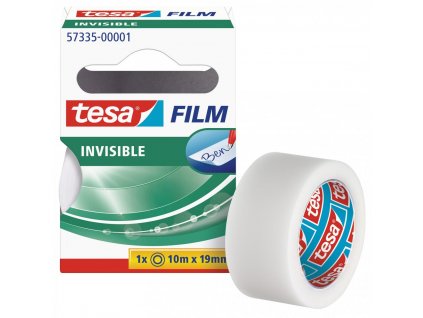Bankovní páska INVISIBLE tesafilm® 57335, 10m × 19mm (Rozměr 10m × 19mm)