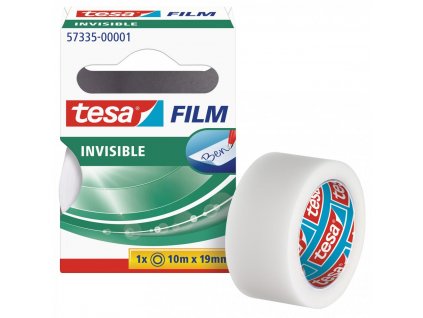 Bankovní páska INVISIBLE tesafilm® 57335, 10m × 19mm (Rozměr 10m × 19mm)