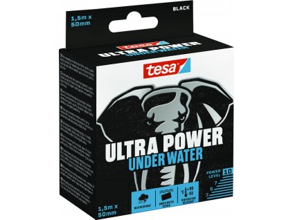 tesa® Ultra Power Under Water opravná páska (Barva černá, Rozměr 1.5 m x 50 mm)