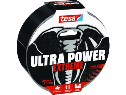 tesa® Ultra Power Extreme opravná páska (Barva černá, Rozměr 25m x 50mm)