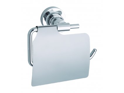 Držák toaletního papíru s krytem tesa® Luup (Barva chrom, Rozměr 105mm x 75mm x 140mm)