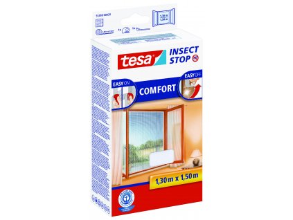 Síť proti hmyzu COMFORT, do oken, na suchý zip (Barva černá, Doplňující informace kompletní sada, Rozměr 1,7 m : 1,8 m)