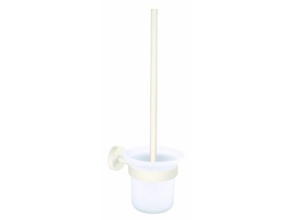 Bílá WC štětka s držákem tesa® Moon (Barva bílá, Rozměr 379mm x 112mm x 145mm)