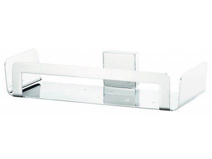 Odkládací košík tesa® Deluxxe (40412) (Barva chrom, Rozměr 55mm x 265mm x 120mm)