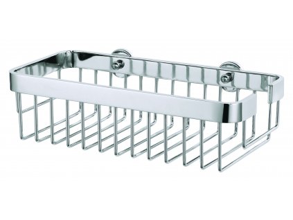 Střední odkládací košík tesa® Aluxx (Barva chrom, Rozměr 87mm x 300mm x 147mm)