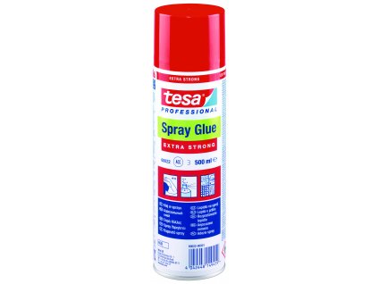 tesa® Lepidlo ve spreji EXTRA PEVNÉ (Barva bezbarvá, Doplňující informace sprej, Rozměr 500ml)