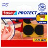 tesa® Protect Plstěné samolepicí podložky (Barva hnědá, Doplňující informace kolečka, Rozměr Ø 26 mm)
