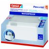 Voděodolná polička tesa® Powerstrips (Barva kov-bílá, Doplňující informace 1 košík, nerez a plast + 4 proužky Powerstrips® Voděodolný, Rozměr 19,5 x 12 x 10 cm)