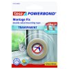 Montážní páska tesa® Powerbond TRANSPARENT – průhledná (Barva průhledná)