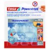 tesa® Powerstrips Dekorační háčky (Barva průhledná, Rozměr 5 hooks +  5 Strips Deco)