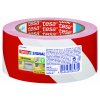 tesa® Signal Universal – Vyznačovací lepicí páska (Barva červená-bílá, Doplňující informace 1 role se štítkem, Rozměr 66 m : 50 mm)