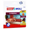 tesamoll® Gumové těsnění na okna a dveře D profil (Barva hnědá, Doplňující informace životnost 8 let, na bubnu, Rozměr 100 m : 9 mm : 7 mm)