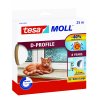 tesamoll® Gumové těsnění na okna a dveře D profil (Barva hnědá, Doplňující informace životnost 8 let, na bubnu, Rozměr 100 m : 9 mm : 7 mm)