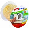 tesamoll® Gumové těsnění na okna a dveře E profil (Barva hnědá, Doplňující informace životnost 8 let, na bubnu, Rozměr 100 m : 9 mm : 4 mm)