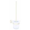 Bílá WC štětka s držákem tesa® Moon (Barva bílá, Rozměr 379mm x 112mm x 145mm)