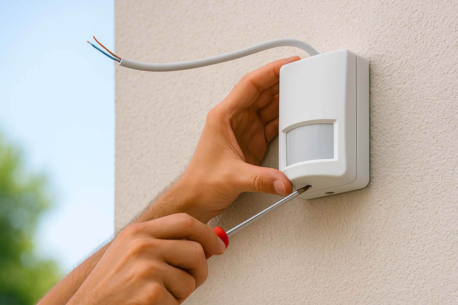 Inštalácia zabezpečovacieho systému