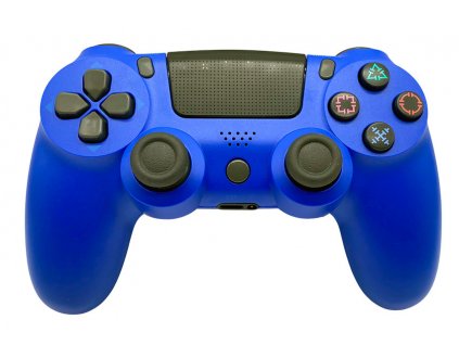 Bezdrôtový herný ovládač pre PS4 T-GAME DS6 v modrej farbe