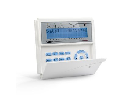 Satel INT-KLCDR-BL LCD klávesnica s dvierkami a RFID