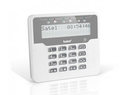 Satel VERSA-LCDR-WH LCD klávesnica s RFID