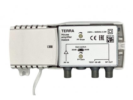 Terra HA024 širokopásmový zosilňovač TV signálu