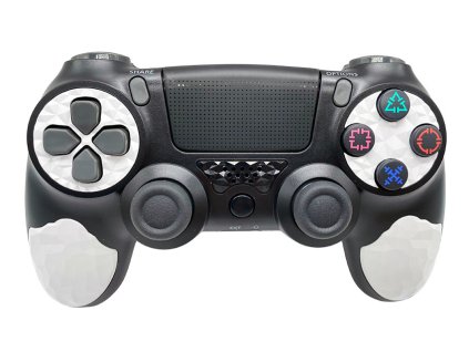 T-GAME DS10 čierny bezdrôtový herný ovládač pre PS4