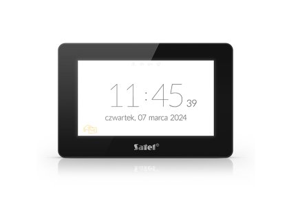 Satel INT-TSH2R-B 7” ovládací panel s čítačkou