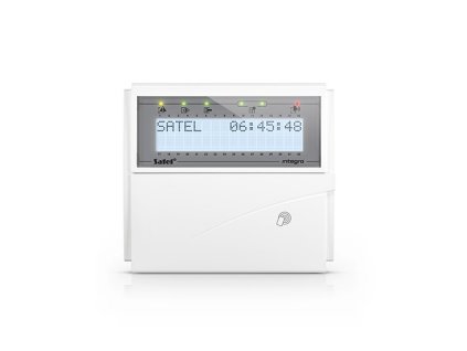 Satel INT-KLCDR-W LCD klávesnica s RFID čítačkou