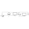 Dahua PFM700-E HDMI extender po UTP kábli