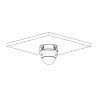 Dahua IPC-HDBW5449R-ASE-NI-0360B 4 Mpx dome IP kamera