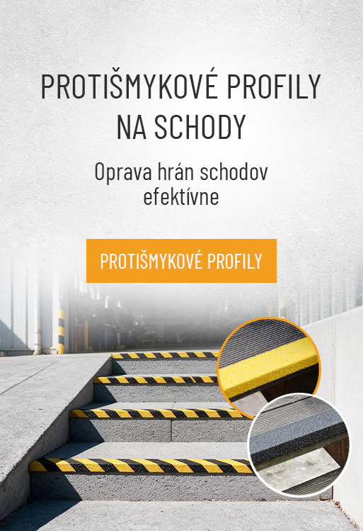 Protišmykové profiy na schody