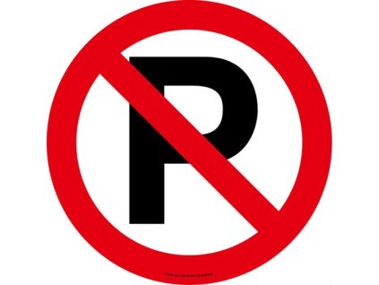 EWM 102 No Parking Floor Sign