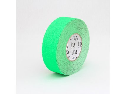 Protišmyková páska štandardné zrno fluorescenčná zelená