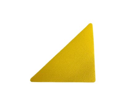 Podlahové značenie tvar trojuholník 150mm x 150mm žlté (sada 10 ks)