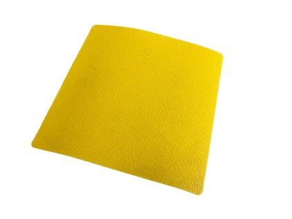 Podlahové značenie tvar štvorec 150mm x 150mm žlté (sada 10 ks)