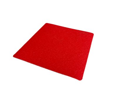 Podlahové značenie tvar štvorec 150mm x 150mm červené (sada 10 ks)