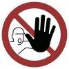 Vstup zakázaný STOP - Podlahová značka | TESE