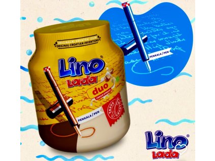 Lino Lada DUO nátierka Podravka 700 g - Zmes kakového, mliečneho krému a 11% lieskových orieškov.